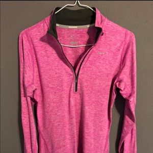 Nike half zip pull over